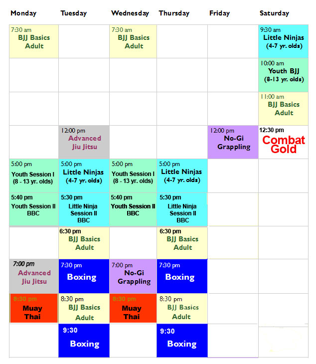 schedule